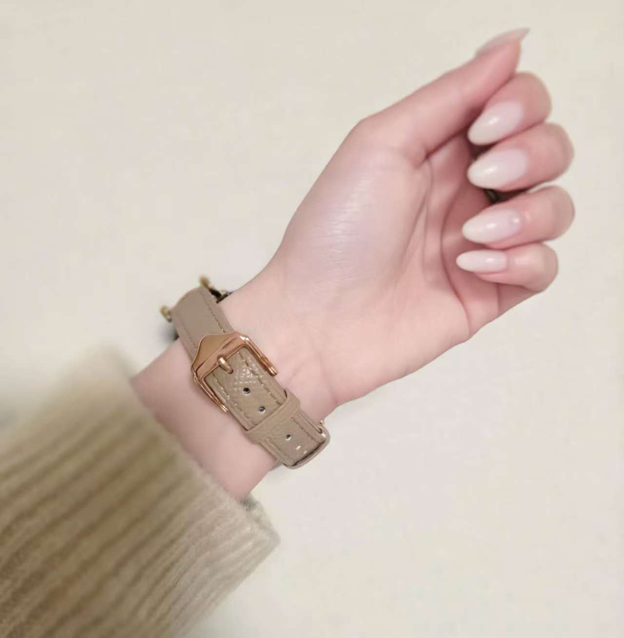 Mibro 共通用 レザーバンド 22mm対応