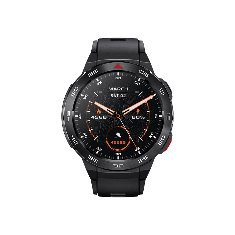 Mibro Watch GS Pro ブラック Mibro GS Pro｜GPS・通話・5ATM防水対応・20日間バッテリー・105種