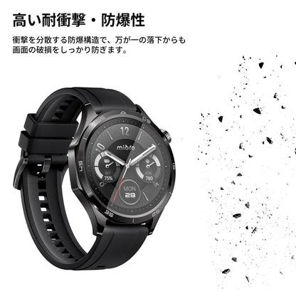 Mibro Watch GT 強化フィルム2枚セット