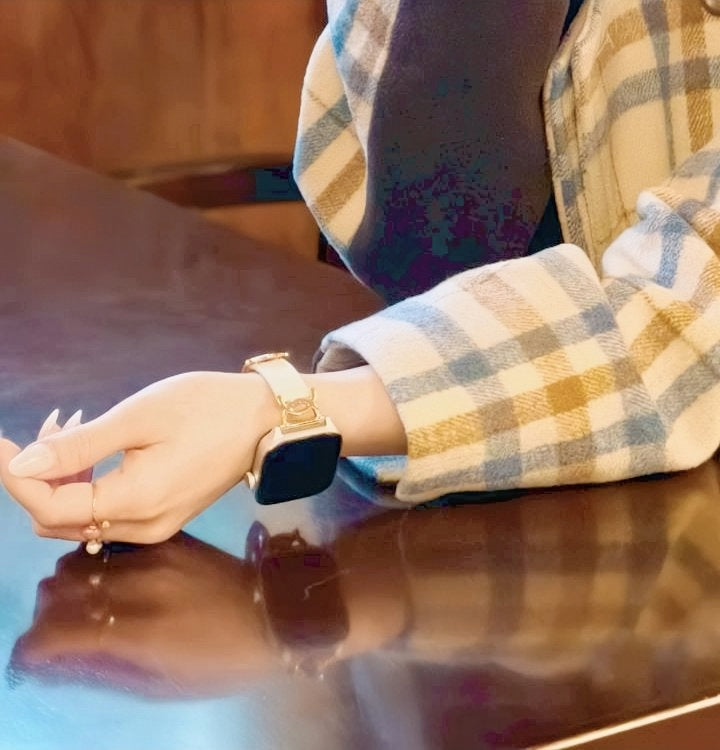 Mibro 共通用 レザーバンド 22mm対応