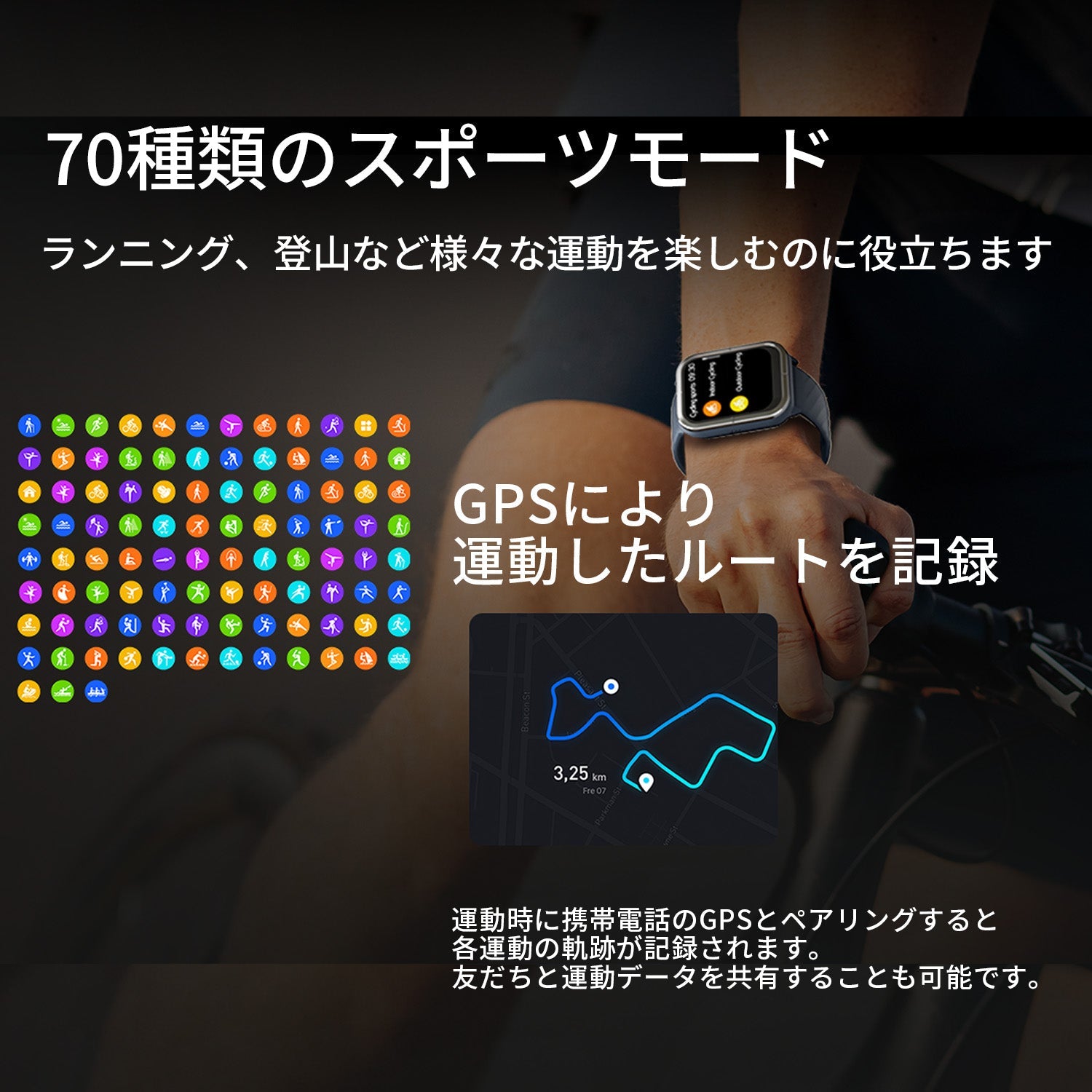 Mibro C3 - スマートウォッチMibro日本公式サイト - Mibro C3 - sp380006-C45-RSL