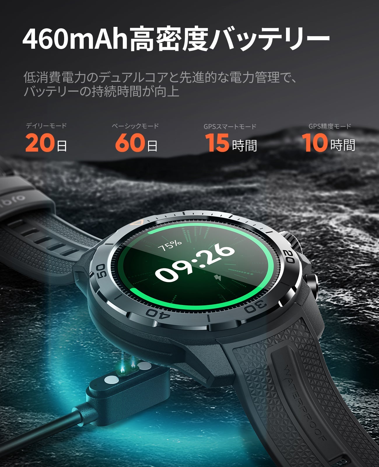 Mibro GS Explorer｜耐久性×GPS搭載スマートウォッチ｜アウトドアに